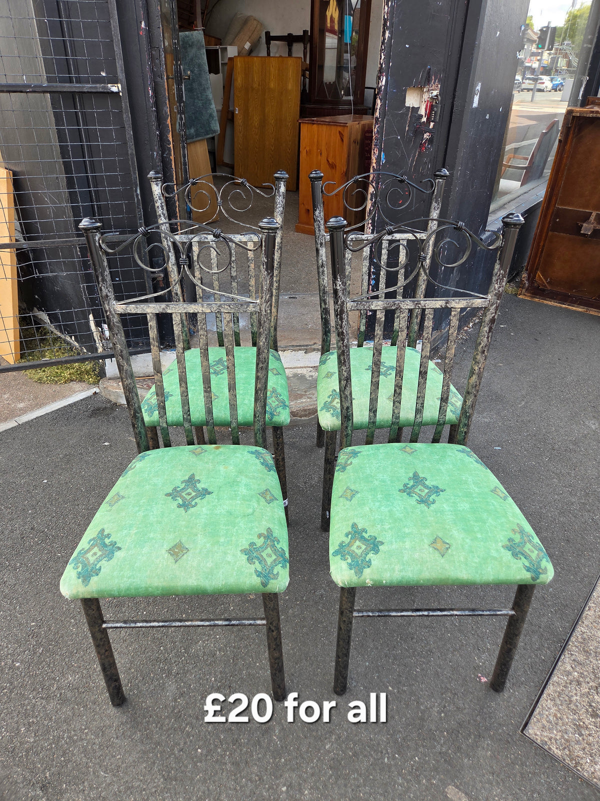 4 dining chairs π Free delivery in Leicester π