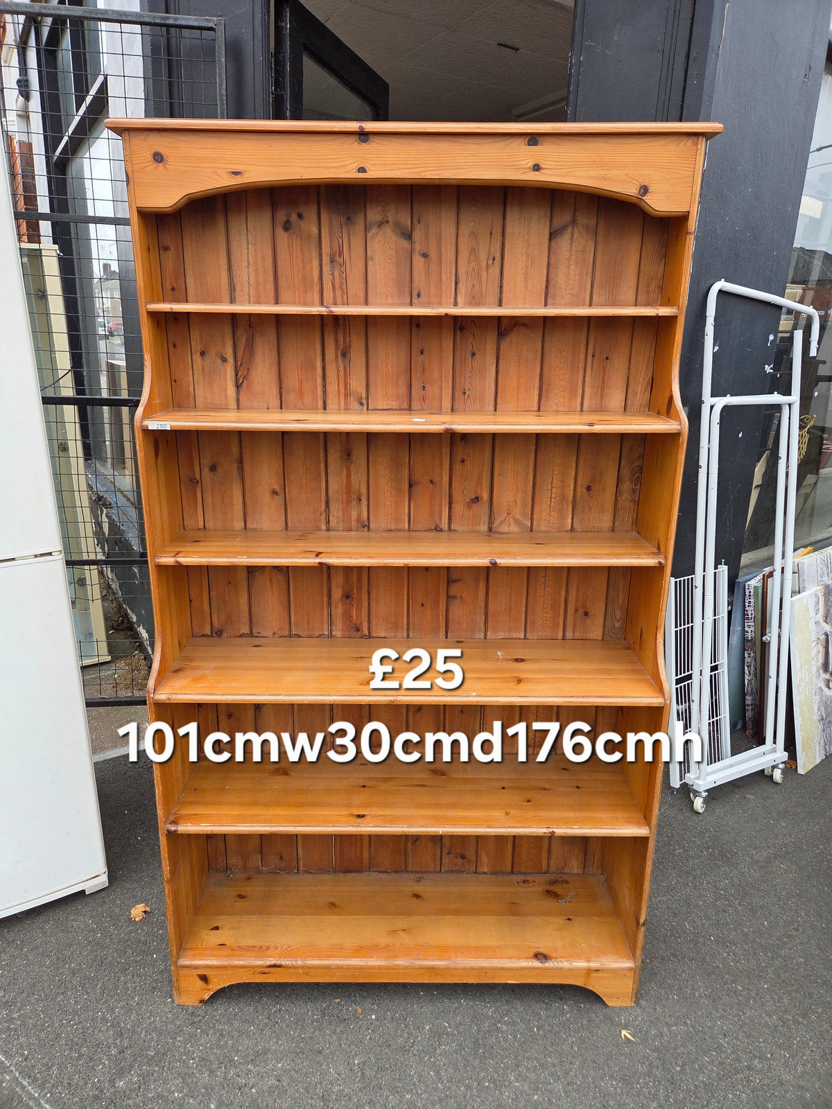 Pine shelving unit Free Delivery in Leicester