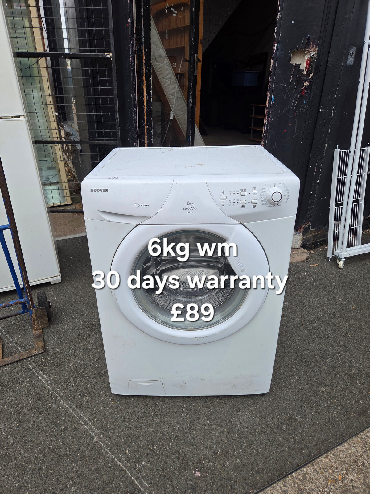 Hoover 6kg washing machine Refurbished | 30 Day Warranty | Free Delivery