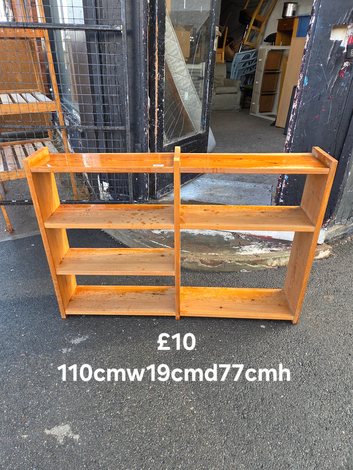 Pine shelving unit Free Delivery in Leicester