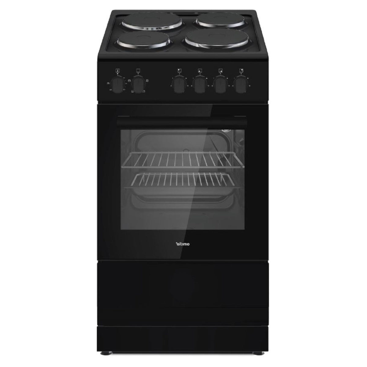 Altimo 50cm Electric Single Oven Cooker - CESS502B