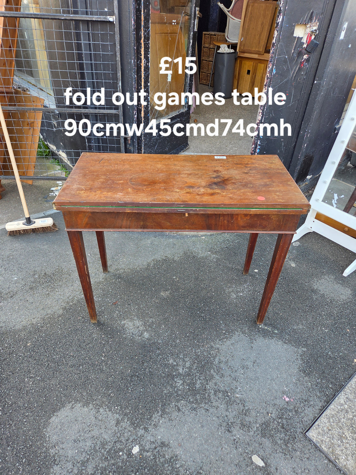 Fold out games table Free Delivery in Leicester