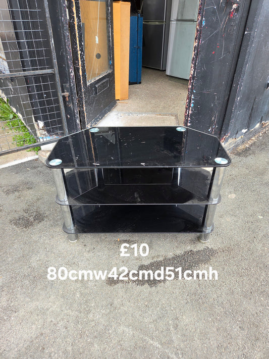 Glass tv unit Free Delivery in Leicester