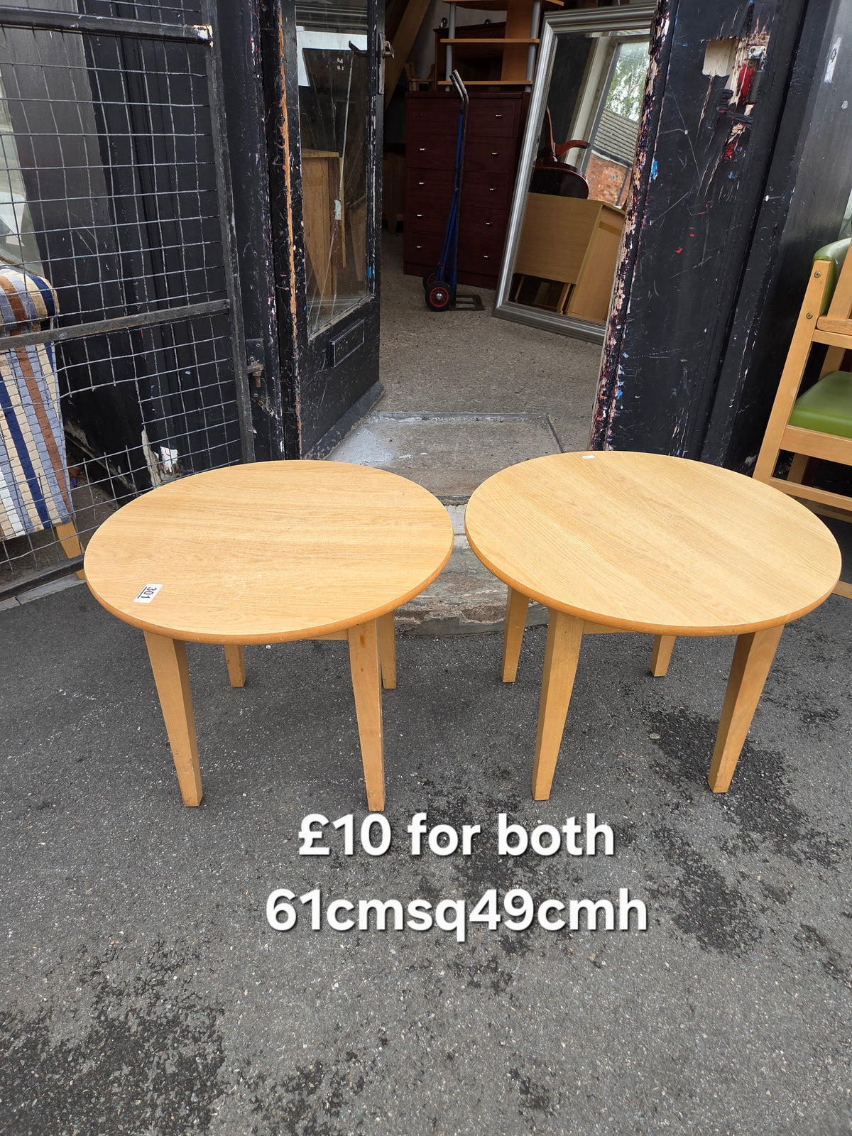 2 side tables Free Delivery in Leicester