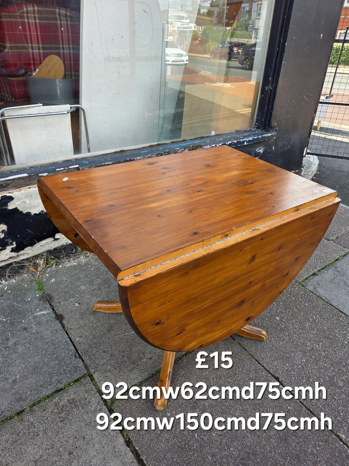 Pine butterfly table Free Delivery in Leicester