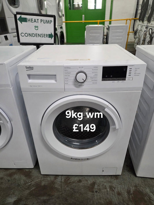 Beko WTK92151W 9kg washing machine Refurbished | 120 Day Warranty | Free Delivery