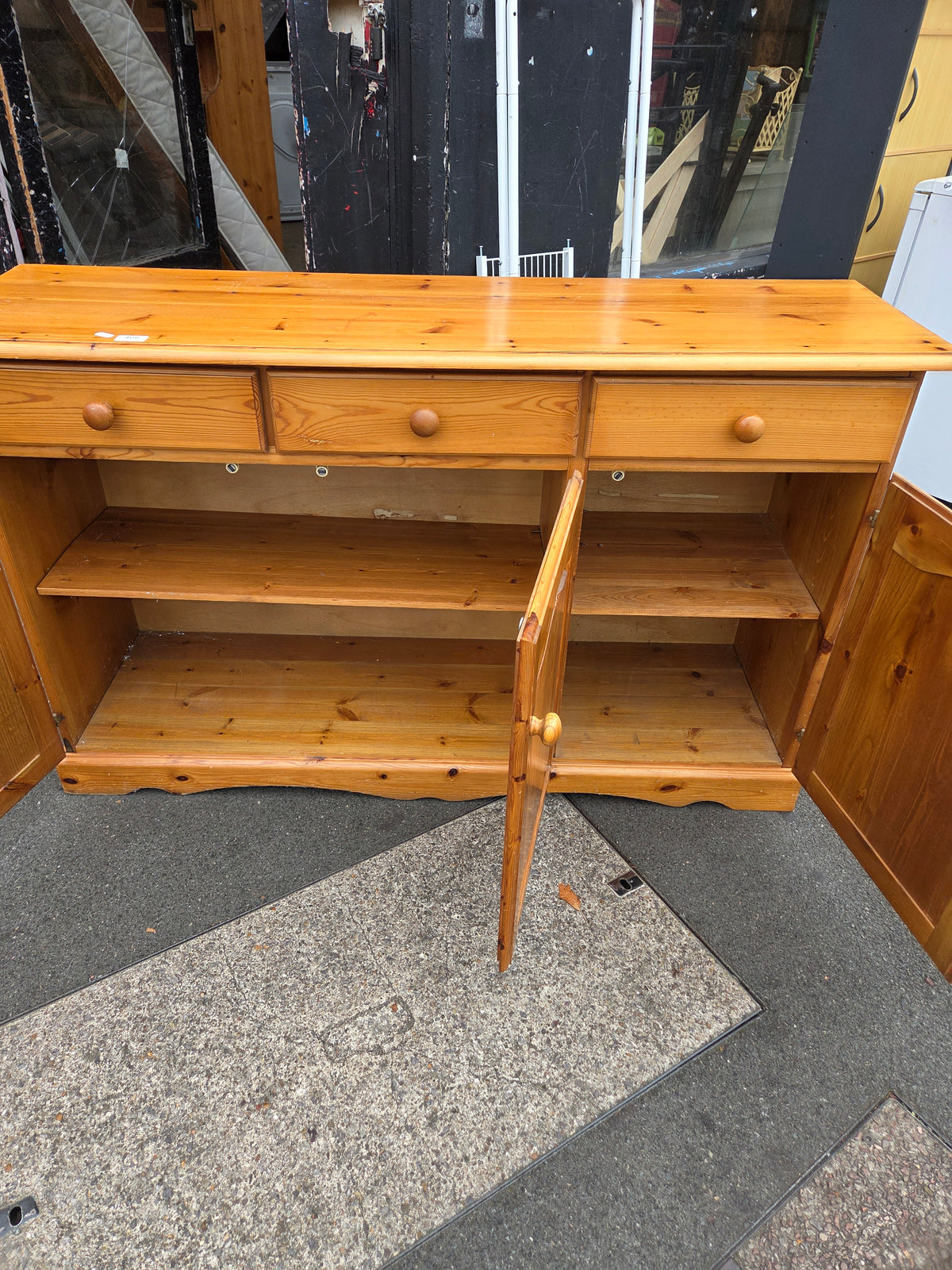Pine sideboard Free Delivery in Leicester