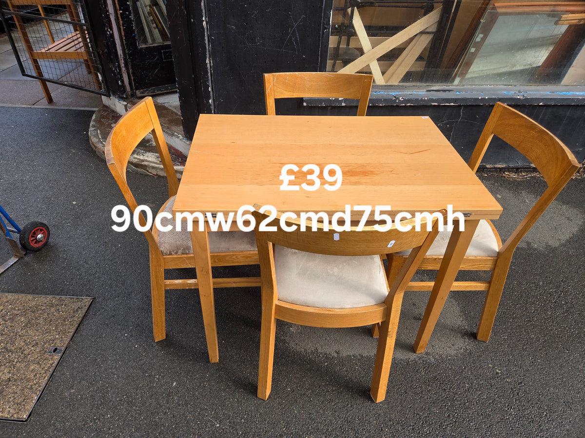 Dining table and 4 chairs Free Delivery in Leicester