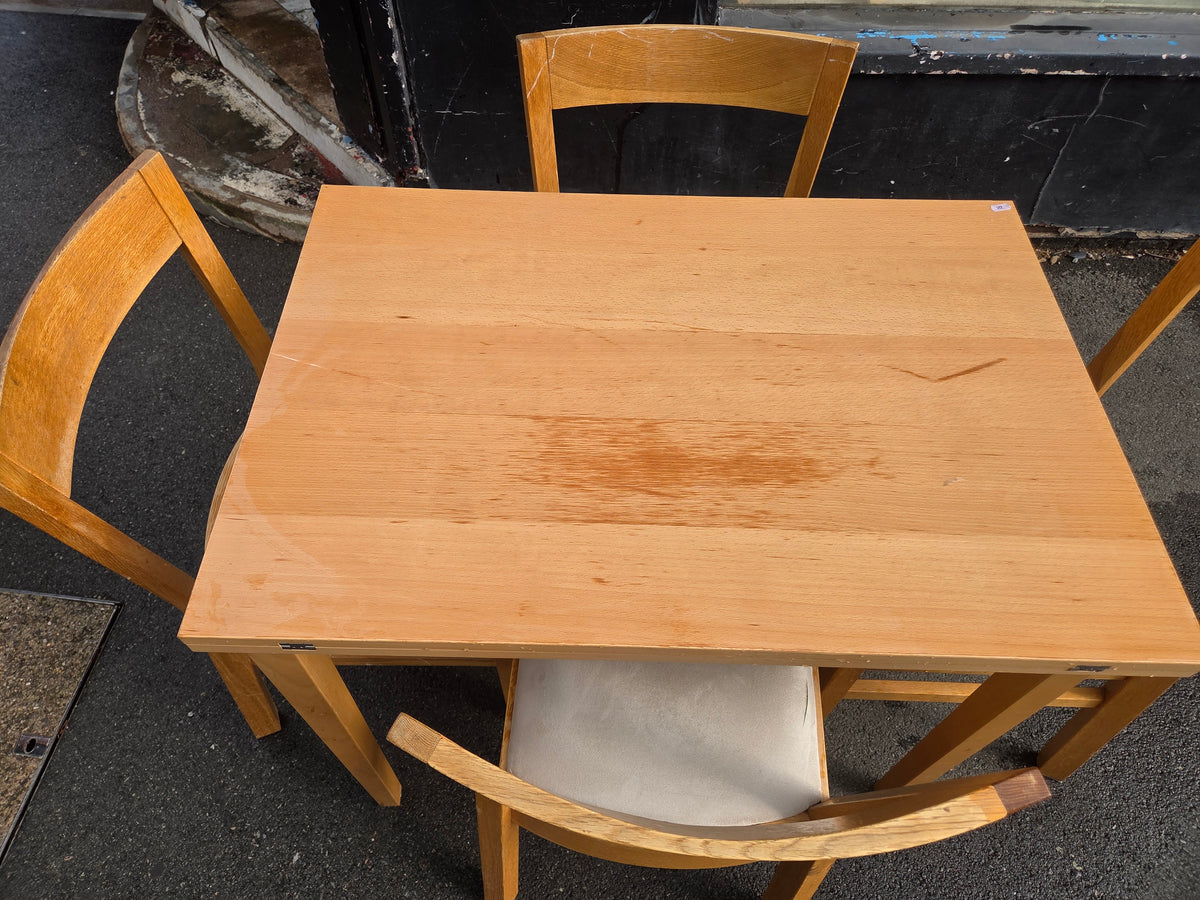 Dining table and 4 chairs Free Delivery in Leicester