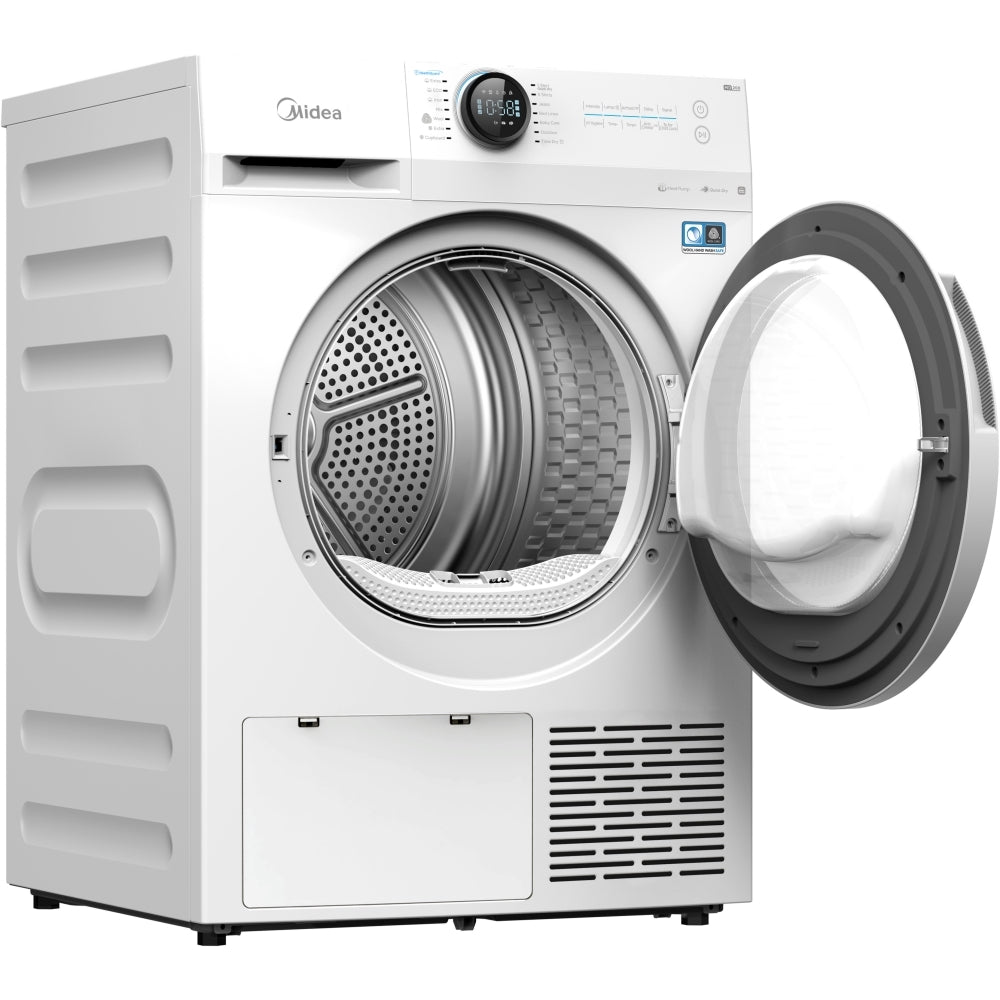 Midea MD200H80WB/W-UK
Heat Pump Tumble Dryer, 8kg, White, A+++ Rated