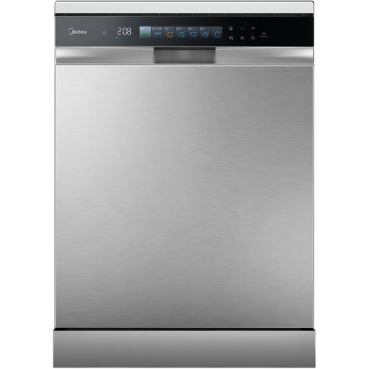 Midea MDWEF1433G(SS)-WG-UK
Dishwasher, 14 Place Settings, Stainless Steel, B Rated