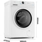 Midea MF10EW70BA
Washing Machine, 7kg, 1400 Spin, White, A Rated