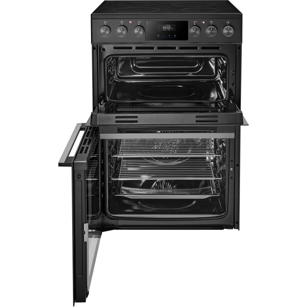 Midea MFO24EME4R118-BK
Ceramic Electric Cooker with Double Oven, Black, A Rated
