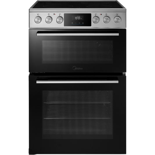 Midea MFO24EME4R118-SS
Ceramic Electric Cooker with Double Oven, Stainless Steel, A Rated