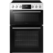 Midea MFO24EME4R118-WH
Ceramic Electric Cooker with Double Oven, White, A Rated